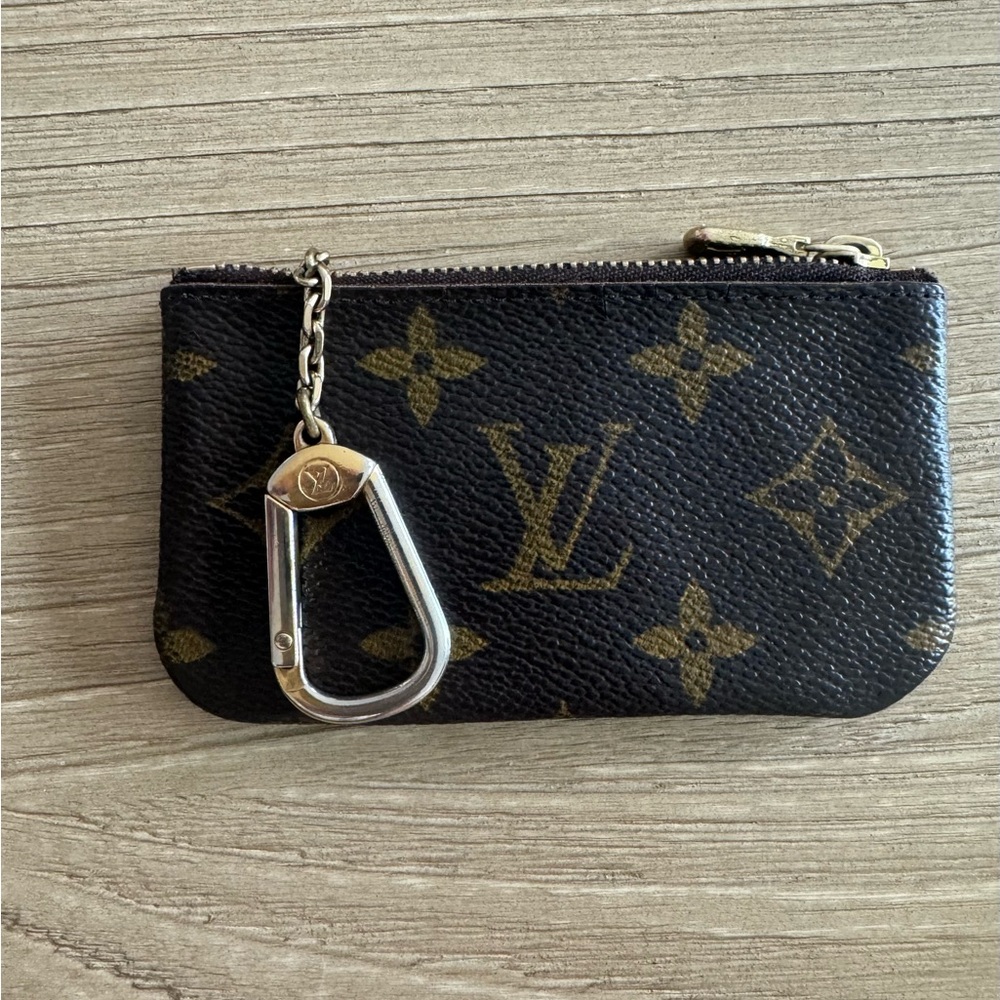 Louis Vuitton Zippy Coin Purse Monogram Brown Wallet